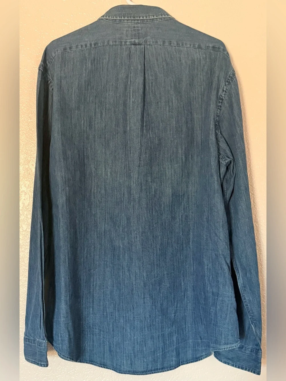 Polo Ralph Lauren Men’s Size XXL Denim Button-Down Shirt